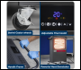 Sealey IR14 Infrared Cabinet Heater 1.4/2.8kW 230V