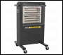 Sealey IR14110V Infrared Cabinet Heater 1.2/2.4kW 110V