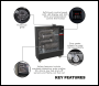Sealey IR16 Industrial Infrared Diesel Heater 16kW