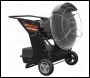 Sealey IR37 Space Warmer® Infrared Kerosene/Diesel Heater with Wheels 136,000Btu/hr