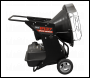 Sealey IR37 Space Warmer® Infrared Kerosene/Diesel Heater with Wheels 136,000Btu/hr