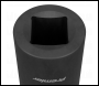 Sealey IS1217D Premier Deep Impact Socket 1/2 inch Sq Drive 17mm