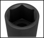 Sealey IS1218 Premier Impact Socket 1/2 inch Sq Drive 18mm