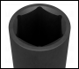 Sealey IS1222D Premier Deep Impact Socket 1/2 inch Sq Drive 22mm