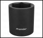 Sealey IS1227 Premier Impact Socket 1/2 inch Sq Drive 27mm