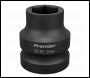 Sealey IS124 Premier Impact Socket 1 inch Sq Drive 24mm