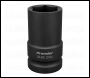 Sealey IS127D Premier Deep Impact Socket 1 inch Sq Drive 27mm