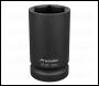 Sealey IS134D Premier Deep Impact Socket 1 inch Sq Drive 34mm