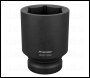 Sealey IS152D Premier Deep Impact Socket 1 inch Sq Drive 52mm