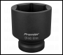 Sealey IS160 Premier Impact Socket 1 inch Sq Drive 60mm