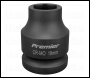 Sealey IS3419 Impact Socket 19mm 3/4 inch Sq Drive