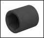 Sealey IS3819 Impact Socket 19mm 3/8 inch Sq Drive