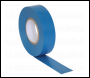 Sealey ITBLU10 PVC Insulating Tape 19mm x 20m Blue Pack of 10