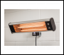 Sealey IWMH1809R High Efficiency Carbon Fibre Wall Mounting Infrared Heater 1800W/230V