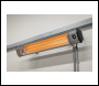 Sealey IWMH6000R High Efficiency Wall Mounting Infrared Short Wave Heater 6000W