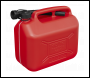 Sealey JC10PR Fuel Can 10L - Red