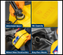 Sealey JC10RY Explosive-Safe Jerry Can 10L - Yellow