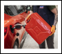 Sealey JC1SCR Flexi Pouring Spout for Screw Cap Jerry Cans - Red
