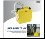 Sealey JC20FS Multi-Powered Portable Fuelling Station 20L