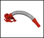 Sealey JC20P/S Flexible Pouring Spout for JC5M, JC10 & JC20 - Red