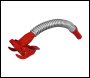 Sealey JC20P/S Flexible Pouring Spout for JC5M, JC10 & JC20 - Red