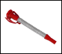 Sealey JC20P/S Flexible Pouring Spout for JC5M, JC10 & JC20 - Red