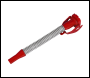 Sealey JC20P/S Flexible Pouring Spout for JC5M, JC10 & JC20 - Red