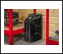 Sealey JC20SCB Screw Cap Metal Jerry Can 20L - Black