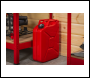 Sealey JC20SCR Screw Cap Metal Jerry Can 20L - Red