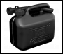 Sealey JC5B Fuel Can 5L - Black