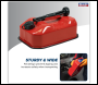 Sealey JC5RR Jerry Can 5L - Red