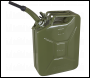 Sealey JCY20G Jerry Can 20L - Green