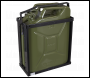 Sealey JCY20G Jerry Can 20L - Green