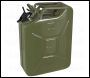 Sealey JCY20G Jerry Can 20L - Green