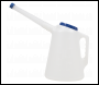 Sealey JDL3B Oil Container with Blue Lid & Flexible Spout 3L