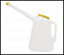 Sealey JDL3L Oil Container with Lime Lid & Flexible Spout 3L