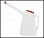 Sealey JDL3R Oil Container with Red Lid & Flexible Spout 3L