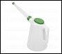 Sealey JDL5G Oil Container with Flexible Spout 5L - Green Lid
