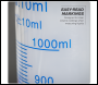 Sealey JMC100 Measuring Cylinder Graduated 1000ml