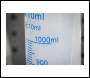 Sealey JMC100 Measuring Cylinder Graduated 1000ml