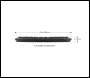 Sealey JP11 Safety Rubber Jack Pad 86mm - Type B