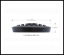 Sealey JP19 Safety Rubber Jack Pad - Type C