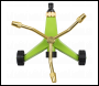 Sealey JS2032 3-Arm Brass Sprinkler with Metal Wheeled Base