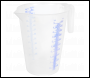 Sealey JT5000 Measuring Jug Translucent 5L