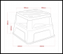 Sealey KS5 Heavy-Duty Platform Safety Step - EN 14183