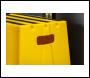 Sealey KS6 Heavy-Duty 2-Step Safety Steps with Anti-Slip Treads 150kg Capacity, Yellow - EN 14183