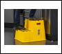 Sealey KS6 Heavy-Duty 2-Step Safety Steps with Anti-Slip Treads 150kg Capacity, Yellow - EN 14183