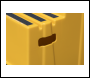 Sealey KS7 Heavy-Duty 3-Step Safety Steps with Anti-Slip Treads 150kg Capacity, Yellow - EN 14183
