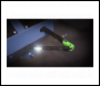 Sealey LED01G Rechargeable Slim Folding Pocket Light 2 COB & 1 SMD LED - Green