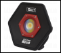 Sealey LED068 Rechargeable Floodlight 20W COB LED Lithium-ion - Colour Match CRI 96